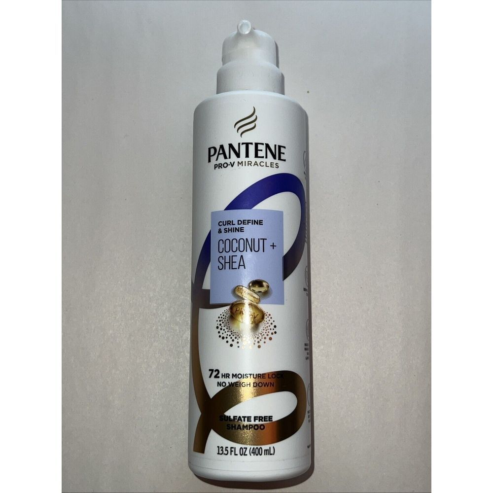 PANTENE PRO-V Miracles Curl Define & Shine Coconut + Shea Sulfate Free Shampoo
